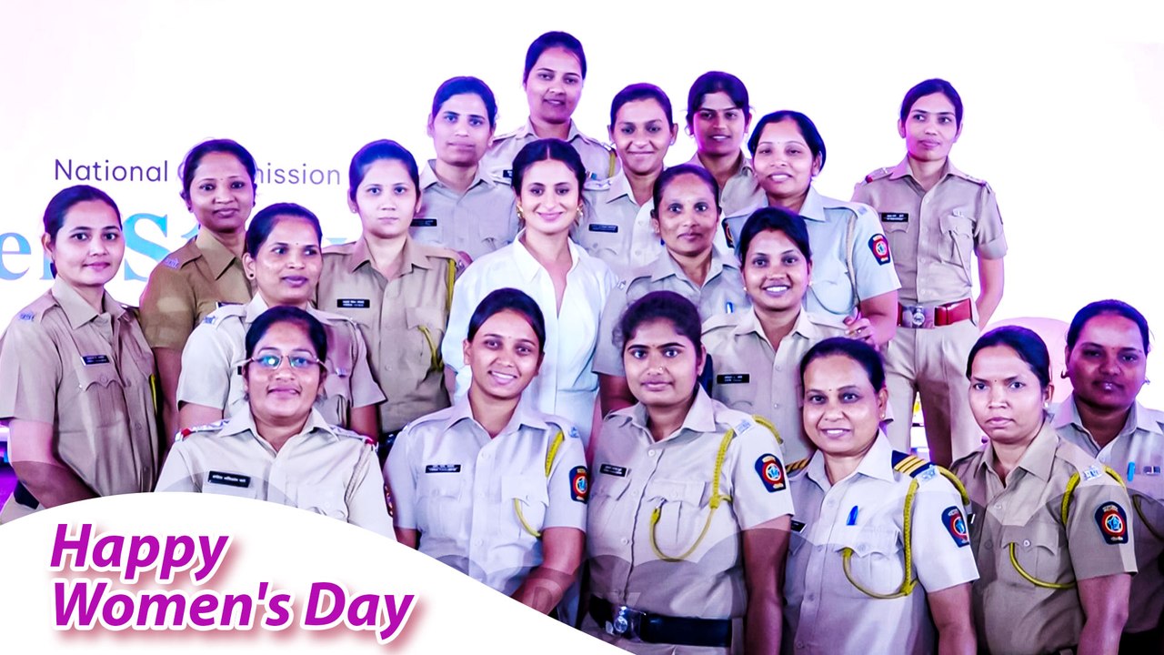 Delhi Crime Fame Rasika Dugal Celebrates Women's Day With Female Cops