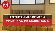 Aseguran más de 600 kilos de marihuana en San Nicolás