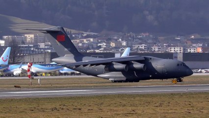 4K | "TWO MINUTES BRACHIAL SOUND!" | Y-20A - PLAAF at LOWI/Innsbruck Airport | 03.2023