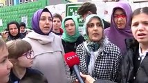 İlkokul önünde 'çatlak' eylemi