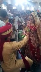 Bridegroom and bride