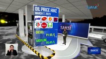 Oil price hike, muling ipinatupad | Saksi