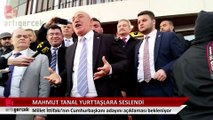 Saadet Partisi Genel Merkezi önünde Kılıçdaroğlu sloganları