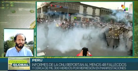 Expertos de Naciones Unidas solicitan el cese de la represión en Perú