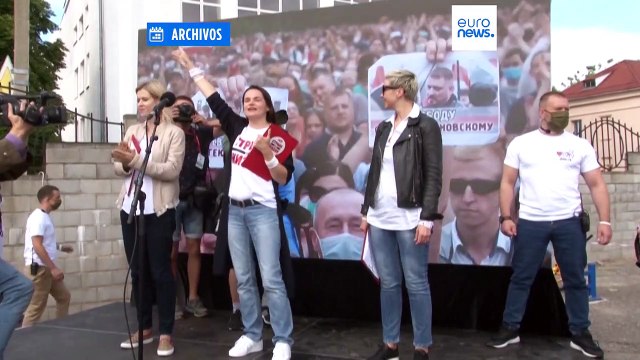 La justicia bielorrusa condena a la opositora Svetlana Tijanóvskaya a 15 años de prisión