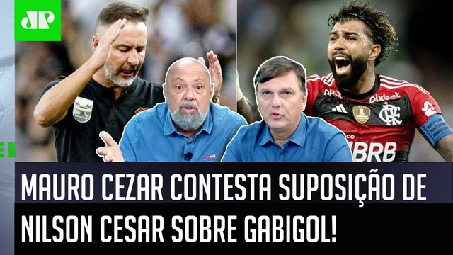 QUANDO é que o Gabigol FEZ ISSO? Mauro Cezar CONTESTA suposição de Nilson Cesar sobre o Flamengo!