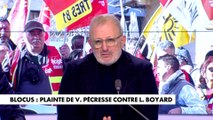François Pupponi sur l'appel au blocus de Louis Boyard : «Un blocus de lycée c'est dangereux, ce n'est pas drôle»