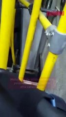 Motorista de ônibus ameaça passageiros e dirige em alta velocidade