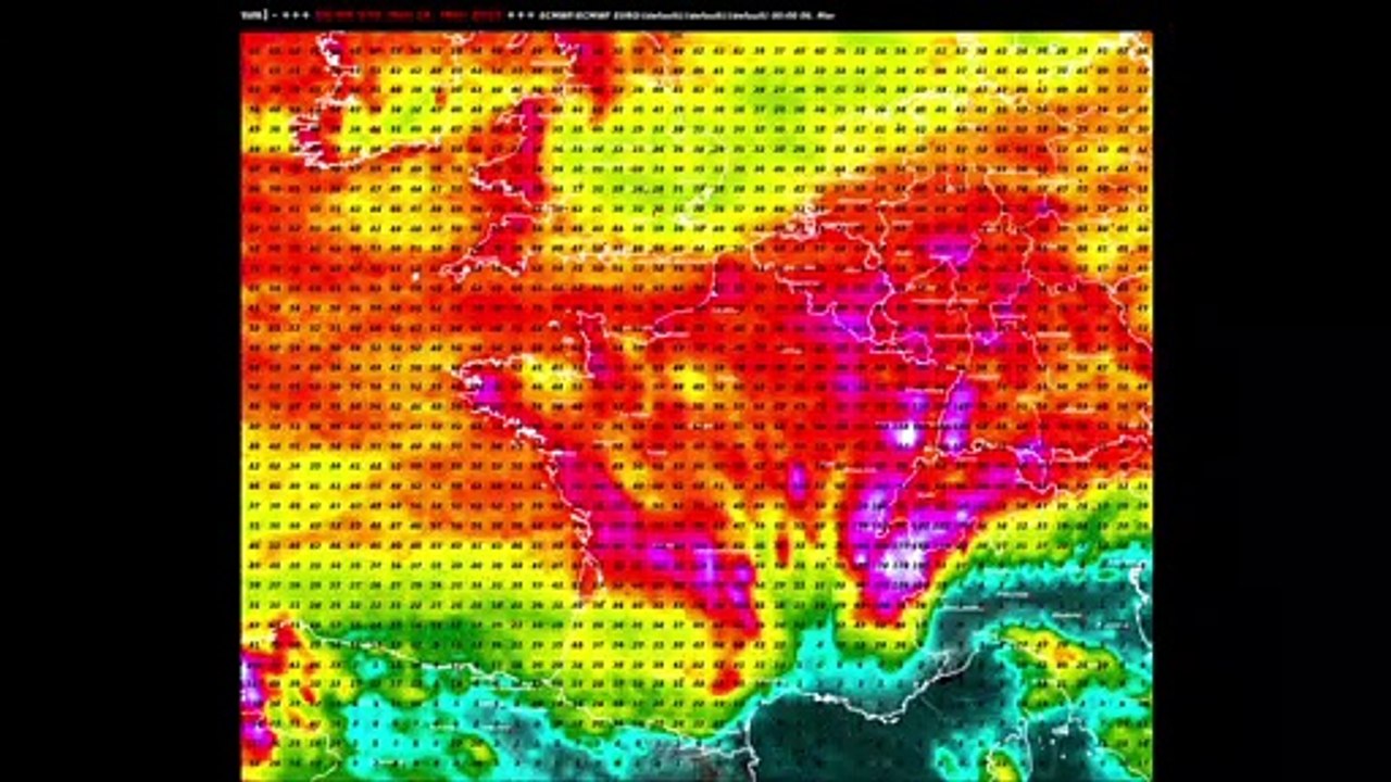 Les cumuls de précipitations du 6 au 12 mars 2023