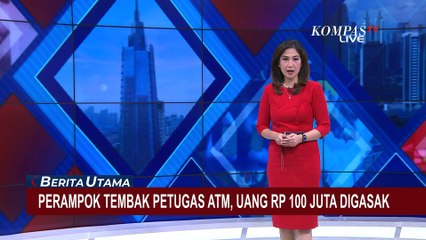 Perampok Tembak Petugas ATM di Pekanbaru, Uang Rp 100 Juta Digasak!