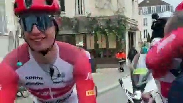 Paris-Nice 2023 - Mads Pedersen : It’s nice to win again. It was a very tactical sprint, the team did really well to keep me out of trouble, with a perfect lead out