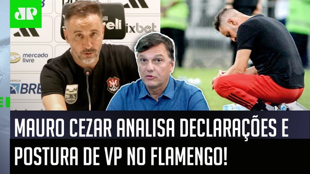 O Vítor Pereira NITIDAMENTE está... DECLARAÇÕES e POSTURA no Flamengo geram ANÁLISE de Mauro Cezar