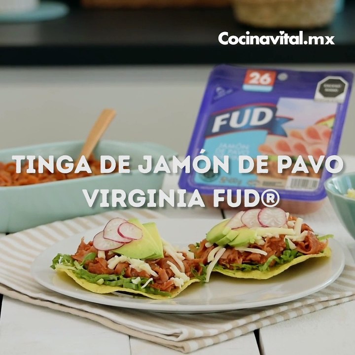 Tinga de Jamón de Pavo