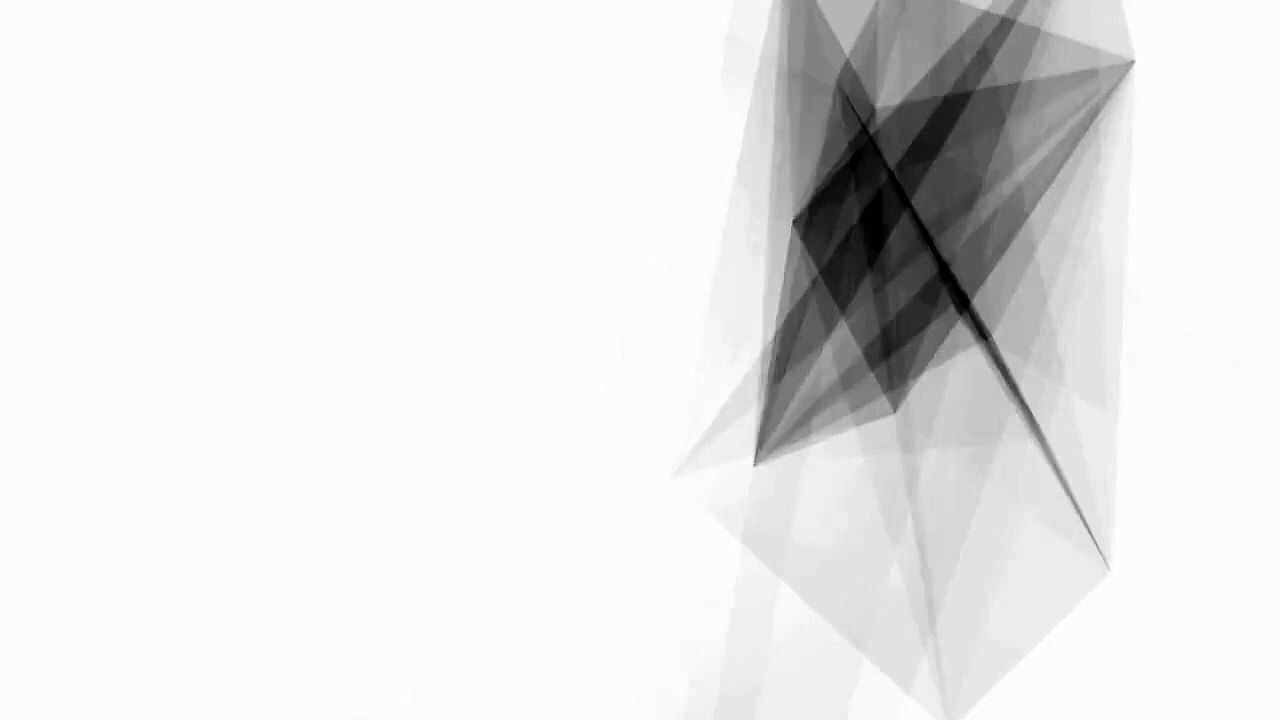 Glass Shapes Free White Background.