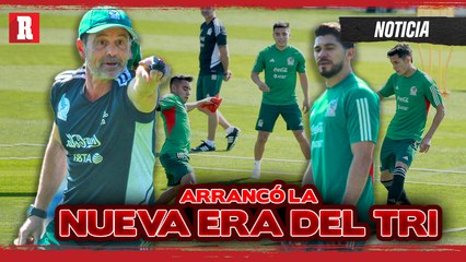 Ya ENTRENA COCCA con la SELECCIÓN MEXICANA