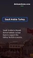 Saudi Arabia to deposits $5B in Turkish Central Bank to support the failing Turkish economy. | News.