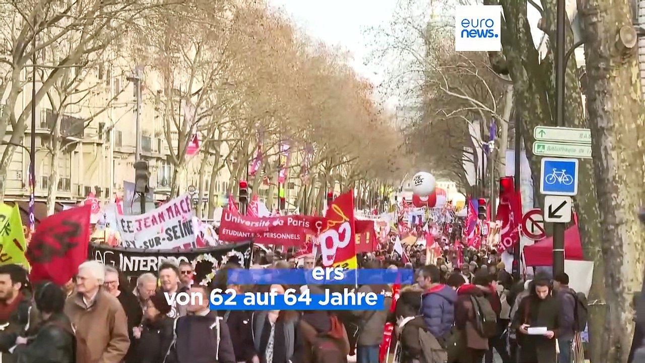 'Albtraum': Was ist los beim Generalstreik in Frankreich am 7. März?