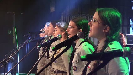 2023 Śpiewograniec - Harcerski Zespół Wokalny HAPPY z Mirca - Harcerski Krzyż