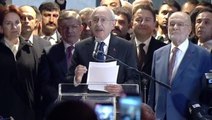 Son Dakika: Adaylığı ilan edilen Kılıçdaroğlu'ndan ilk açıklama: 6'lı Masa'daki genel başkanlar cumhurbaşkanı yardımcısı olacak