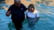 Filha de Gugu Liberato é batizada