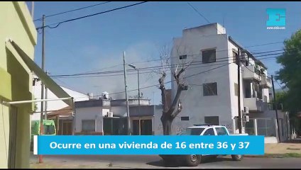 La Plata: tensión por un incendio en barrio Norte