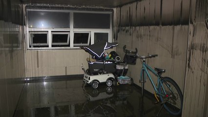 수원 화서동 아파트 화재...60대 사망·50대 중태 / YTN