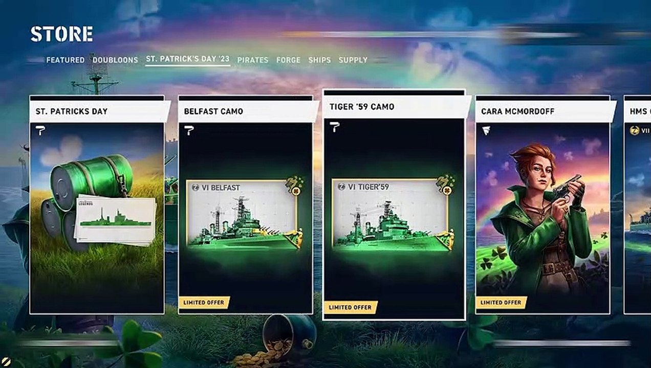 World of Warships - Legends - Seeing Green - PS5 & PS4 Games