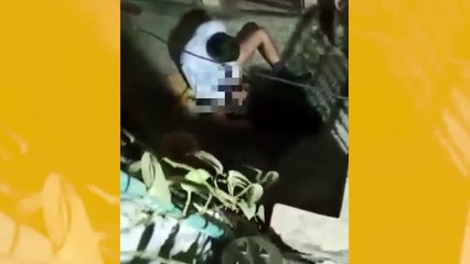 Câmeras flagram homem abusando de cachorra na Índia