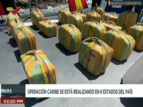 Operación Caribe incauta 6 toneladas de sustancias ilícitas en 6 estados del país