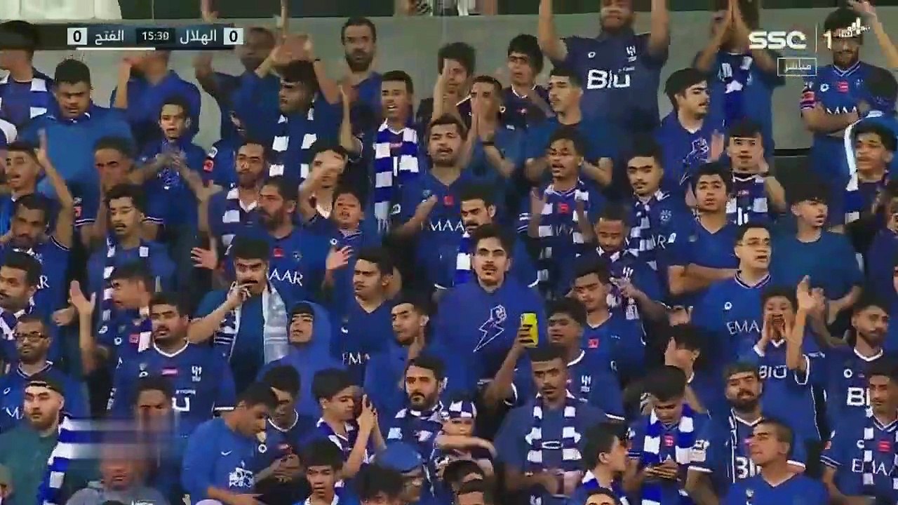 ملخص مباراة الهلال ضد الفتح
