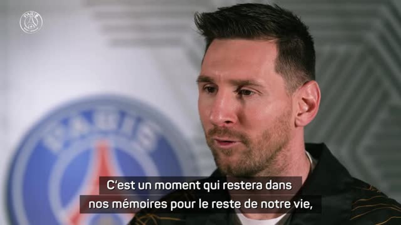 Argentine - Messi : “La Coupe du monde ? Le rêve de toute une vie qui s’est réalisé”