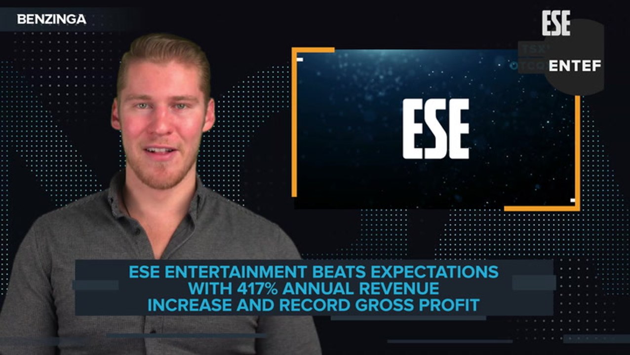 ESE ($ENTEF) ($ESE) Beats Expectations With 417% Annual Revenue Increase & Record Gross Profit!