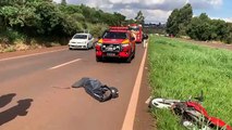 Motociclista morre em acidente na BR 467 entre Cascavel e Toledo