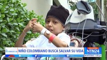 Niño colombiano con cáncer terminal en EE. UU. pide una visa humanitaria para ver a su papá