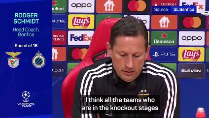 Benfica can win the Champions League - Schmidt