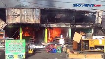 Belasan Loket dan Rumah Makan di Terminal Induk Bekasi Terbakar