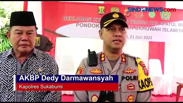 Pimpinan dan Puluhan Anggota Khilafatul Muslimin Kabupaten Sukabumi Deklarasikan Setia kepada NKRI