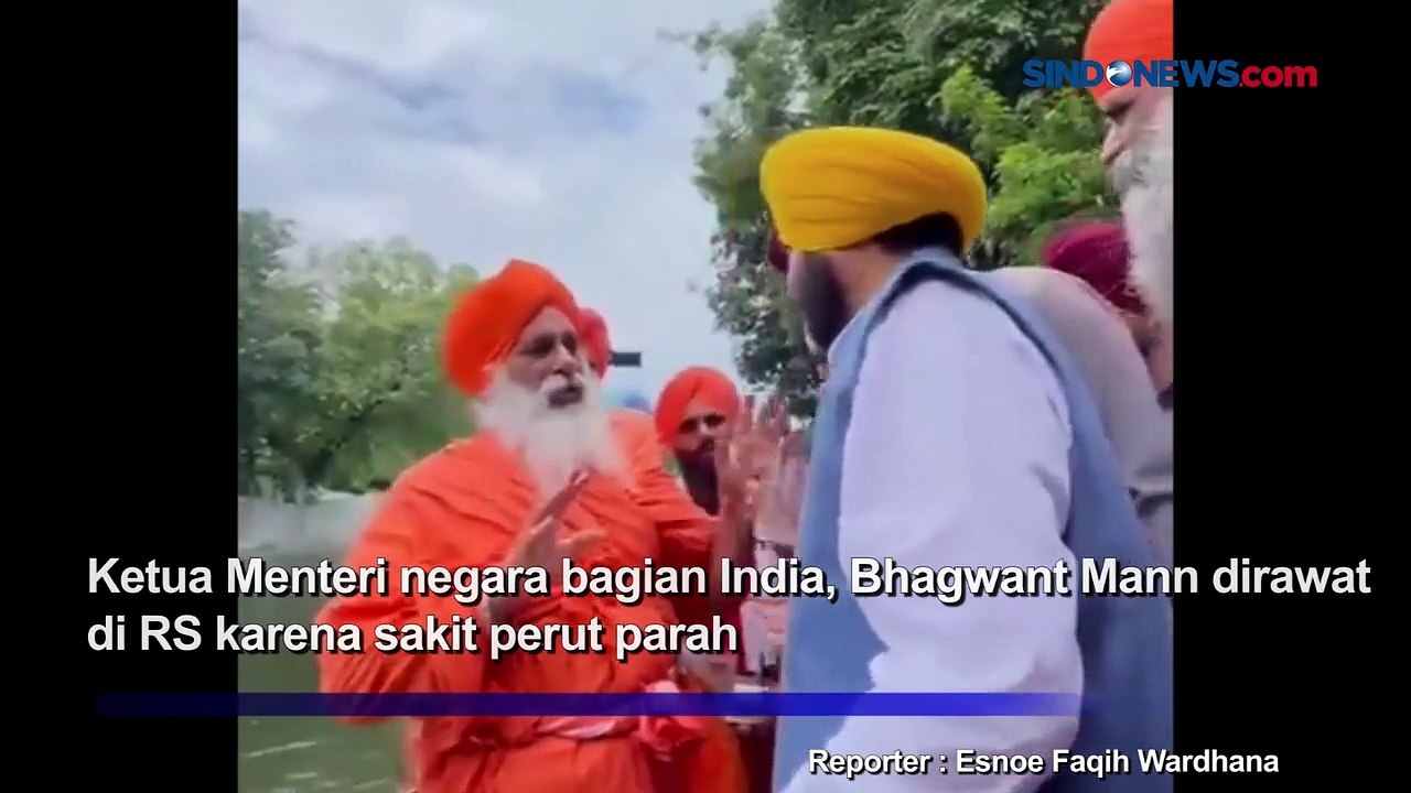 Begini Kondisi Menteri India Setelah Minum Segelas Air Sungai yang Dianggap Suci