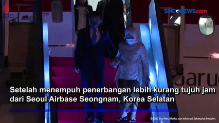 Presiden Jokowi Tiba di Tanah Air Usai Kunjungan ke Kawasan Asia Timur