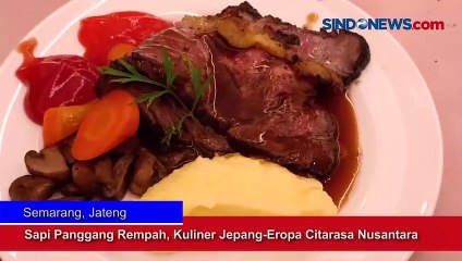 Sapi Panggang Rempah, Kuliner Jepang-Eropa Citarasa Nusantara