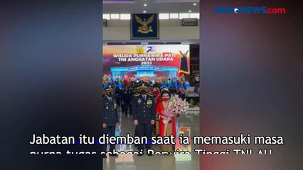 Menteri ATR/ BPN Ikuti Prosesi Wisuda Purnawira Pati TNI AU 2022