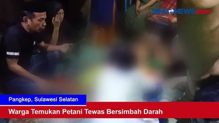 Warga Temukan Petani Tewas Bersimbah Darah di Pangkep, Sulawesi Selatan
