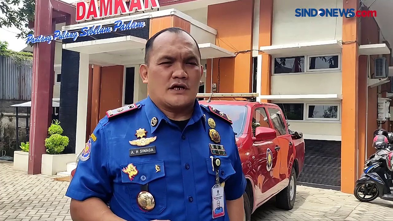 Pabrik Pengolahan Kayu di Gresik Terbakar