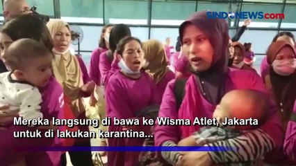 Dideportasi Malaysia, Ratusan Pekerja Migran Ilegal Tiba di Tanah Air