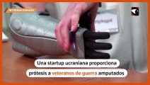 Una startup ucraniana proporciona prótesis a soldados de guerra amputados