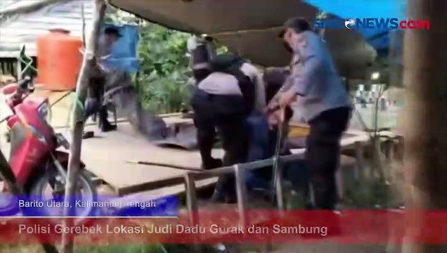 Polisi Gerebek Lokasi Judi Dadu Gurak dan Sambung