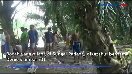 Mandi dengan Temannya, Bocah 3 Tahun Hanyut di Sungai Padang