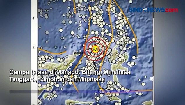 Gempa Magnitudo 5,9 Guncang Halmahera