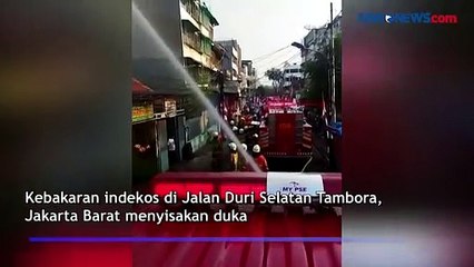 Kebakaran di Tambora, Saksi: Saya Kira Teriakan Lomba 17 Agustusan, Taunya Kebakaran