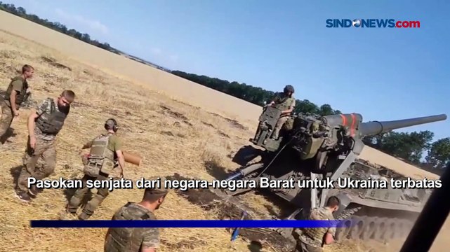 Pasokan Senjata dari Barat Terbatas, Ukraina Diminta Hemat Amunisi